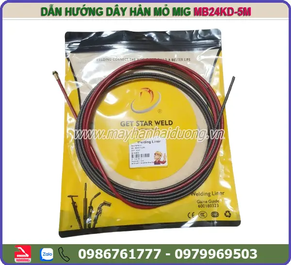 DẪN HƯỚNG - RUỘT GÀ MỎ HÀN MIG MB24KD-5M