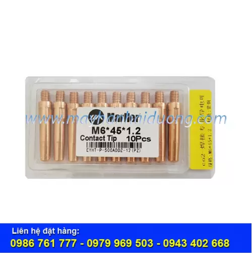 Bép hàn MIG M6x45x1.2mm