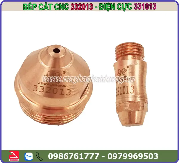 BÉP CẮT + ĐIỆN CỰC CNC 332013 & 331013